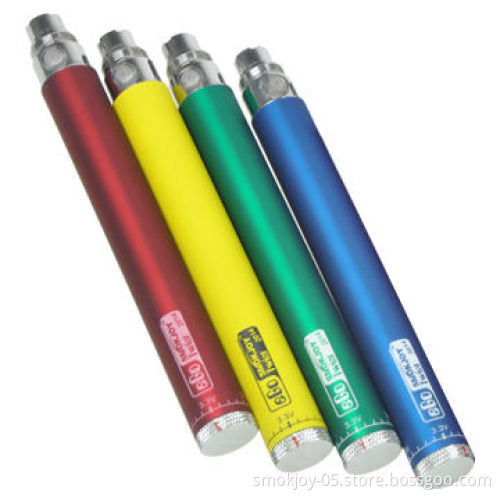 Ego twist starter kit, variable voltage ego twist VV battery with various colorsNew